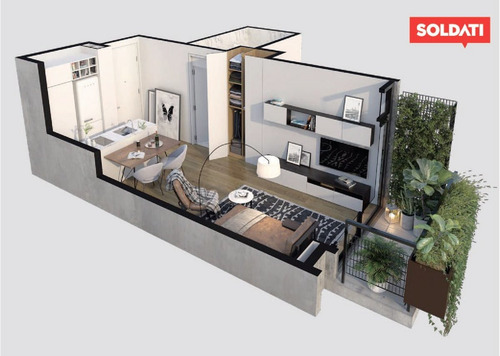 Venta Departamento En Palermo De 2 Ambientes Con Balcón