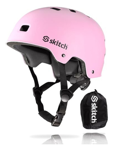 Skitch Skateboard Helmet For Kids Teens Wi B0chwnfbdg_170524