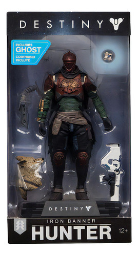 Destiny Iron Banner Hunter Articulado Color Tops Mcfarlane