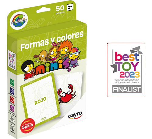 Formas Y Colores Juego De Mesa Educativo Cayro