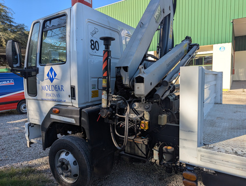 Camión Ford Cargo C1119 C/ Grua. Listo P/ Transferir. Oportu