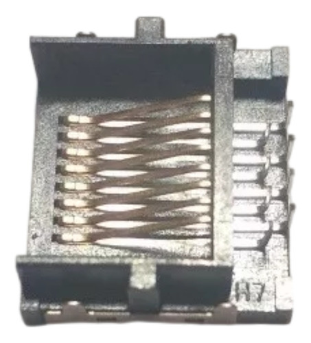 Conector Lan Jack 8p8c R/a, 5h,dip (3 Peças)