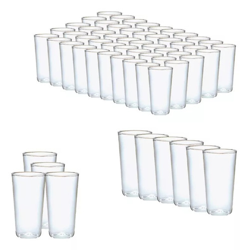100 Set Vasos Vasos Reutilizables Vasos Cerveceros Vaso Plastico Vasos Plasticos Vasos Acrilicos Vaso Grande 300ml Pasteleriacl