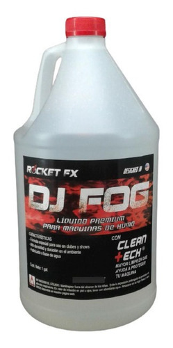 Imagen 1 de 4 de Liquido Humo Dj Fog Para Máquinas Chauvet Martin American