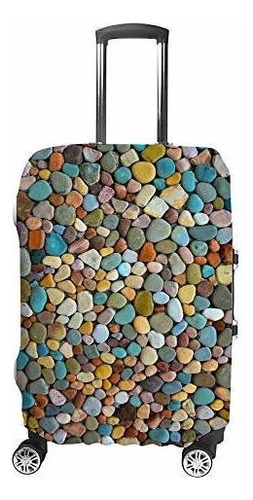 Maleta - Kuizee Luggage Cover Suit  Cover Coloured Stone