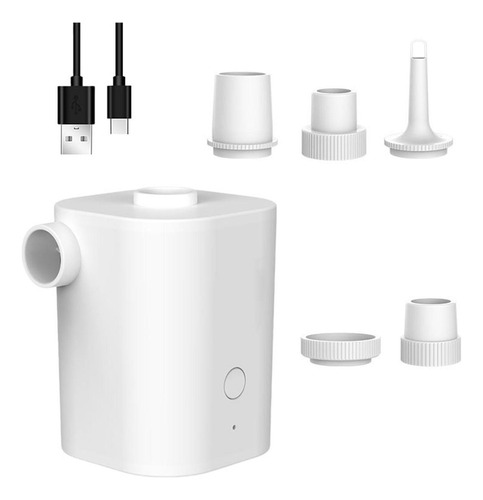 Bomba De Aire Eléctrica Mini Bomba Para Inflar Y Desinflar