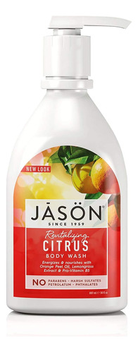 Jason Satin Ducha Cuerpo Lavado  Citrus   30 Fl Oz Botella D