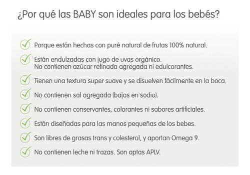 Imagen 5 de 6 de Smookies Baby 6 Un, 150gr. Y Kids 20 Un. 40gr. - Mix Sabor