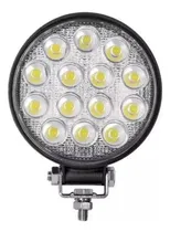 Comprar Faro Led Redondo Auxiliar 14 Led 42w 4x4 Agro Cuatri