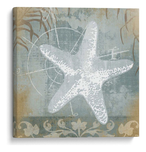 Canvas Lab Cuadro Casa Costera I 60x60, Beth Anne Creative