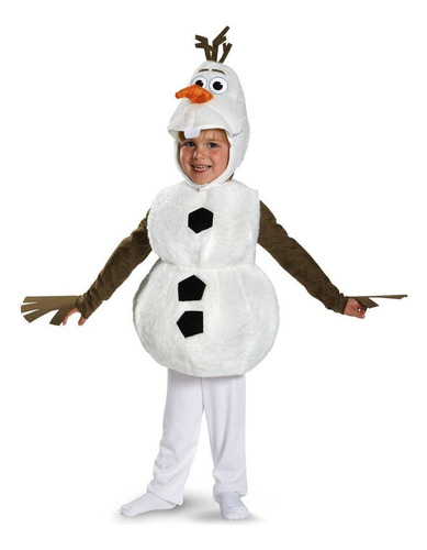 Disfraz De Bebé Olaf Deluxe Disney Frozen M (3t-4t)