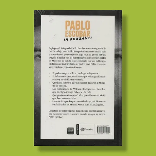 Pablo Escobar: In Fraganti - Libro Original