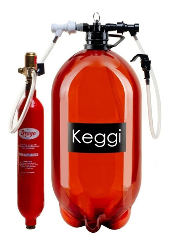 Imagen 6 de 7 de Kit Para Chopera Pet Garrafa Drago Keggi