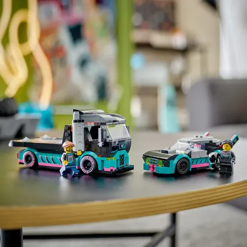 Lego City - Carro De Corrida E Caminhão-cegonha - 60406 Quantidade