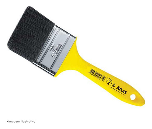 Imagem 2 de 5 de Pincel Trincha Atlas 319 1.1/2 Kit C/12