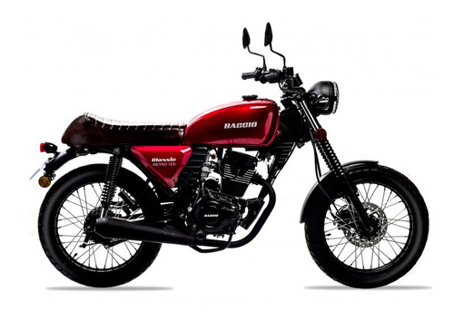 Baccio Classic Retro 125 Moto 0km 2021 + Obsequios Fama
