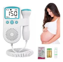 Comprar Monitor De Frecuencia Cardíaca Para Bebé Doppler Fetal + Gel