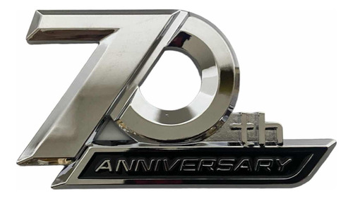 Emblema 70 Aniversario Toyota Prado Lc200 Lc300 Roraima