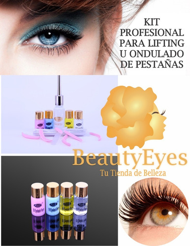 Kit Lifting Ondulado + Tinte + R - Unidad a $112100