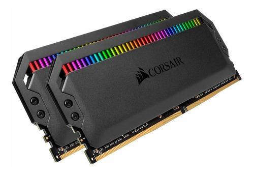 Memoria Ram 32gb Corsair Dominator Platinum Rgb (2x16gb) Ddr4 3200 (pc4-25600) C16 1.35v 