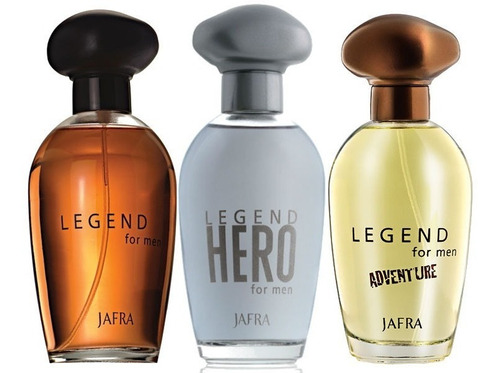 Jafra Legend Cafe Hero Adventure 3 Perfumes Envio Gratis