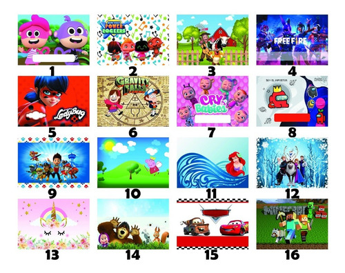 Imagen 7 de 9 de Combo Set De Jardín Infantes Colegio