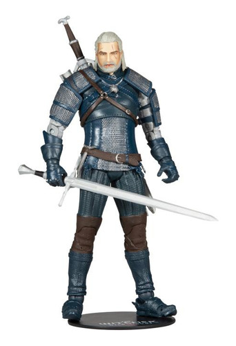 The Witcher Figura Geralt Of Rivia (viper Armor: Teal Dye)