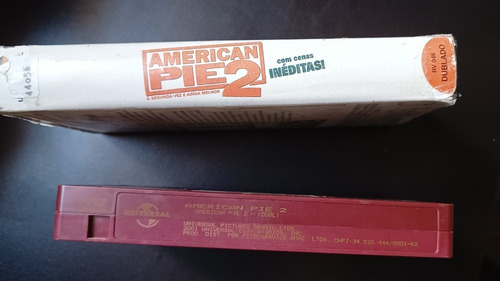 Vhs Original Dublado American Pie 2 Jason Biggs