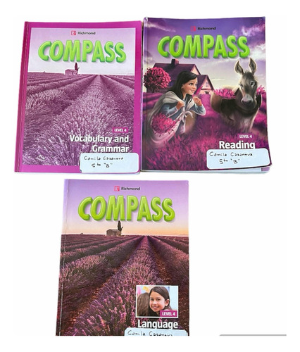 Libro Compass 4 Reading, Language Y Vocabular Richmond C/u