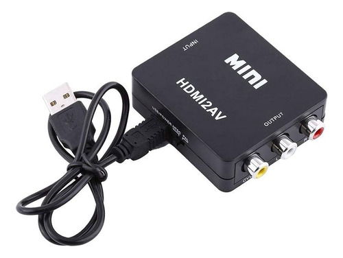 Adaptador Convertidor Hdmi A 2av