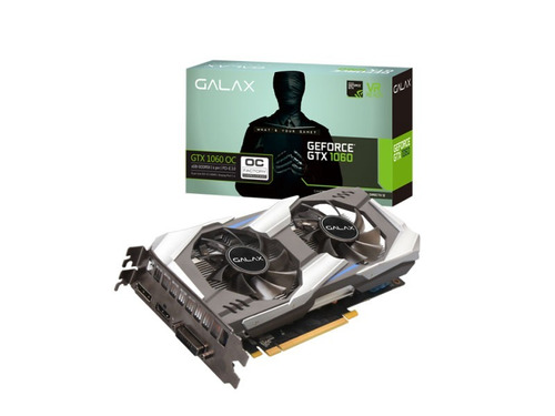 Placa Nvidia Galax Geforce Gtx 1060 Oc 6gb Ddr5x 192 Bits