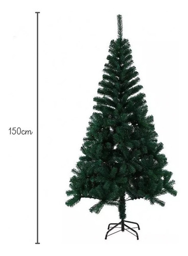 Arvore De Natal 1,50 Altura Com 300 Galhos Pé De Metal | Frete grátis Arvore De Natal 1,50 Altura Com 300 Galhos Pé De Metal | Frete grátis