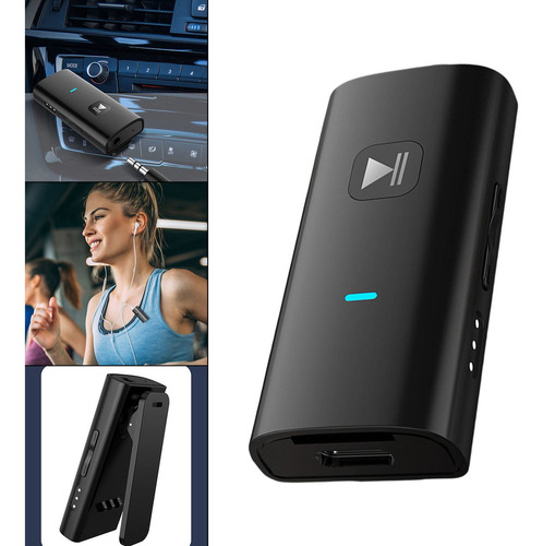 A Mini Clip Receptor Bluetooth For Auriculares Soporte Tf