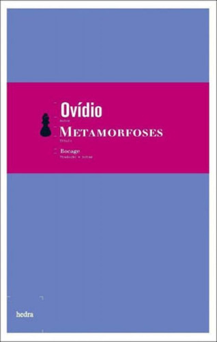 Metamorfoses, De Ovídio. Editora Hedra, Capa Mole Em Português