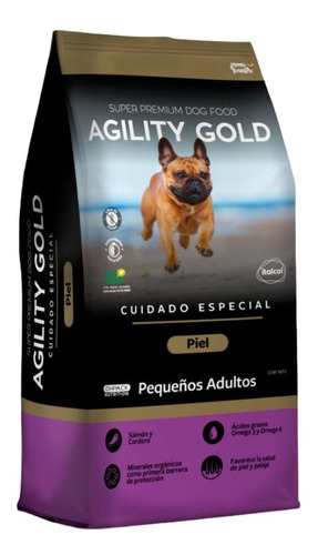 Agility Gold Pequeños Adultos Piel 8 Kg