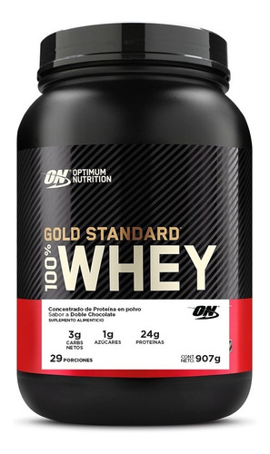 Gold Standard Whey Sabor Doble Chocolate 2 Lb