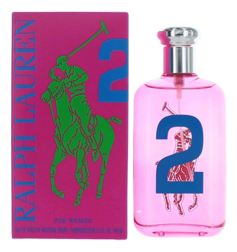 Perfume Big Pony Pink 2 By Ralph Lauren For Women Edt 100 Ml