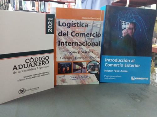 Combo Código Aduanero + Introducción Al Comercio + Logística