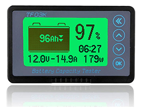 Monitor Bateria Litio Dc Capacidad Tester Caravana Para Rv