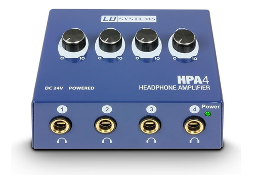Amplificador De Auriculares De 4 Canales Hpa44 (ldhpa4)
