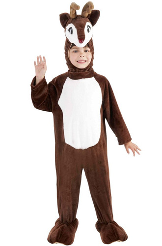 Disfraz Para Niño Reno En Felpa Talla Standard Halloween