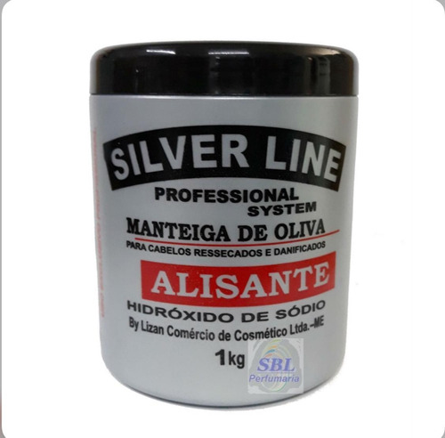 Relaxante Alisante Hidróxido Sódio Silver Line 1 Kg