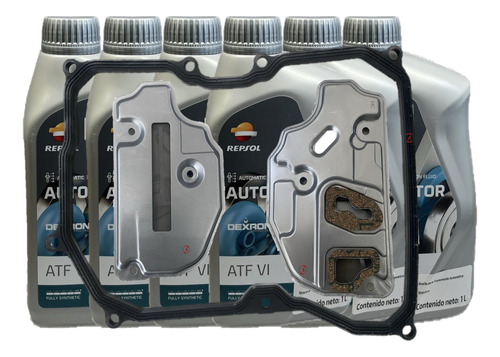 Kit Afinación Transmis Automát Bora 2.5l 05-10 Repsol Atf 6l