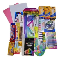 Comprar Paquete De Útiles Escolares Kínder Primaria Secundaria Jumbo