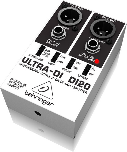 Behringer Ultra Di20 Caja Directa Activa Direct Vox