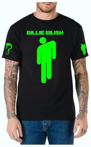 Remera Billie Eilish - Series/comic - Full Vinil