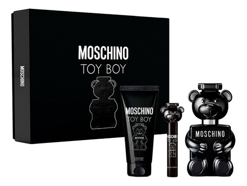 Moschino Toy Boy Estuche 3 Pzs Original Garantizado