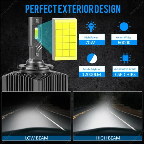 Kk Para Kit De Faros Led D3s / D3r Luces Altas / Bajas