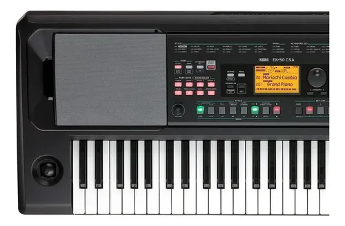 Teclado Arranjador Korg Ek-50 Csa 61 Teclas Preto | Parcelamento