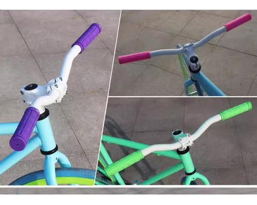 1 Par De Empuñaduras De Manillar De Bicicleta, Empuñaduras